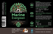 Lade das Bild in den Galerie-Viewer, Omega 3 Algenöl Haustiere