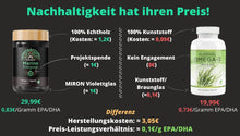 Lade das Bild in den Galerie-Viewer, Omega 3 Algenöl (rabattiert)