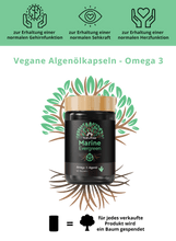 Lade das Bild in den Galerie-Viewer, Omega 3 Algenöl (Kapseln)