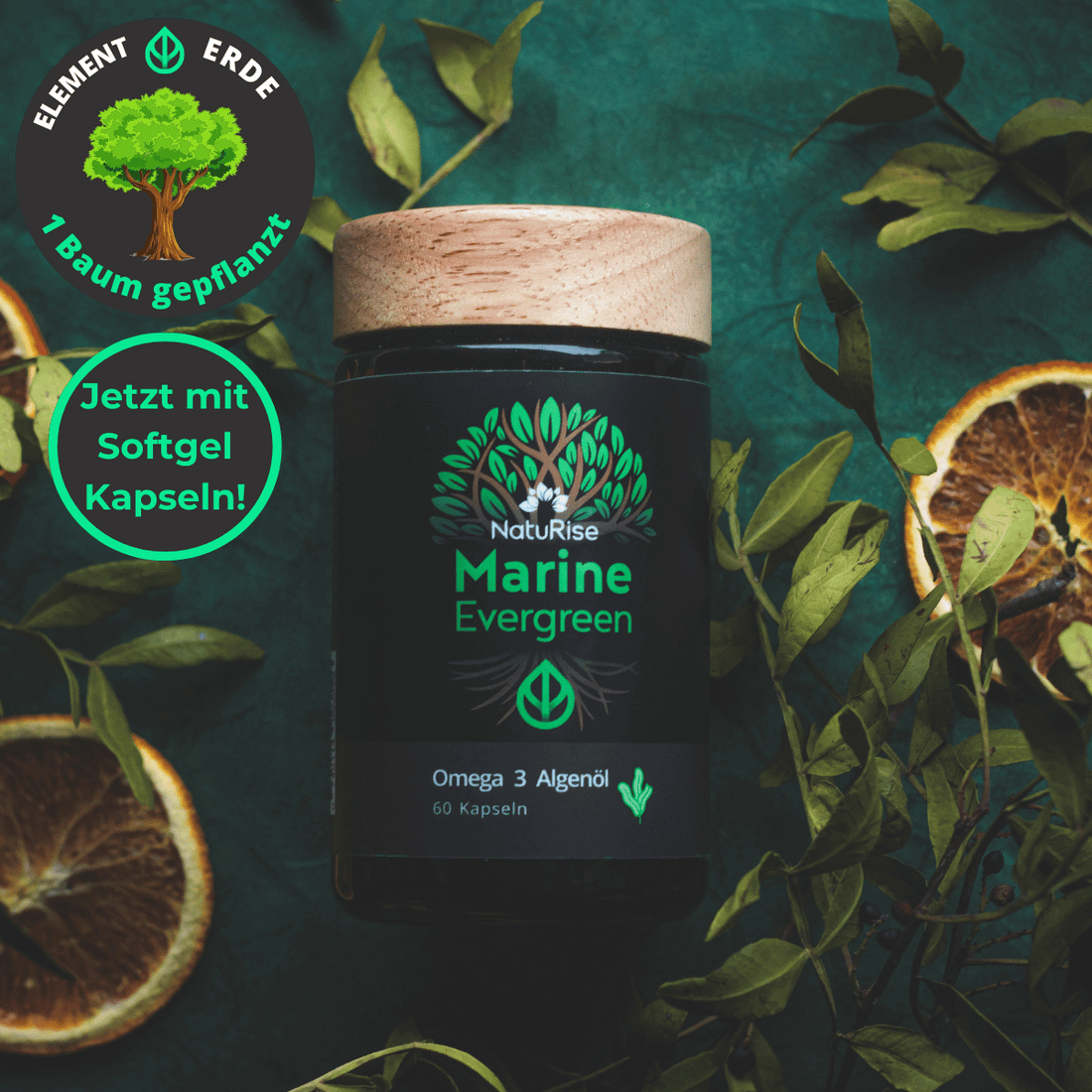 Omega 3 Algenöl (Kapseln) (rabattiert 19,99€)