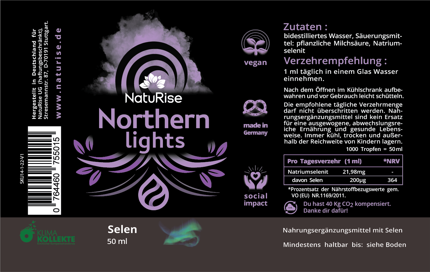 Product label