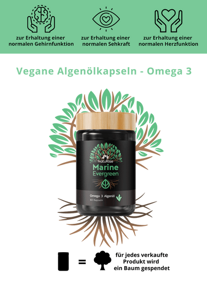 Omega 3 Algenöl (Kapseln) (rabattiert)